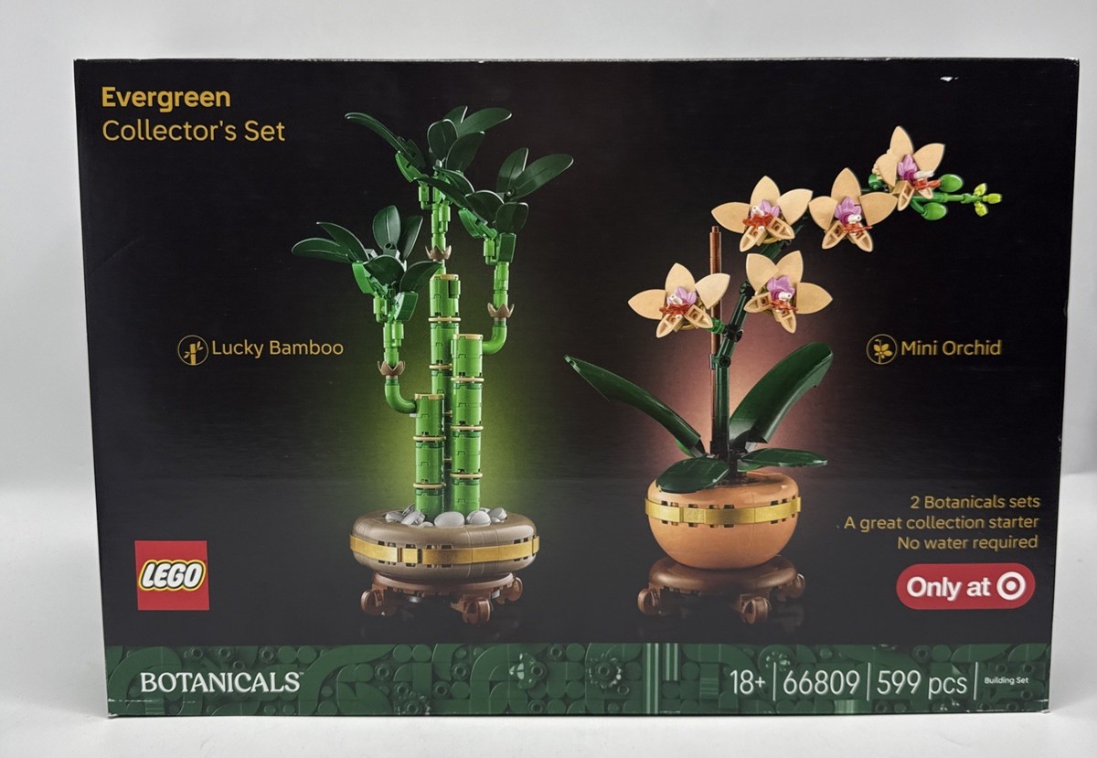 LEGO Botanicals Evergreen Collector's Set 66809 Bamboo Orchid