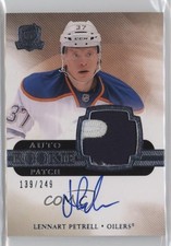 2011-12 Upper Deck The Cup Rookie 139/249 Lennart Petrell #174 Patch Auto 0bz8