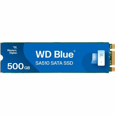 Western Digital 500GB Solid State Drive WD Blue SA510 SATA M.2 2280 WDS500G3B0B