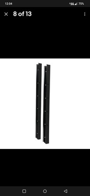 #ad Quick Dam Flood Gate Side Rails QDFGSIDES Qty 2 FREE SHIPPING $110.49