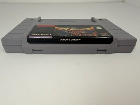 Demons Crest (Super Nintendo SNES) Cart Only Authentic Clean Tested And Working