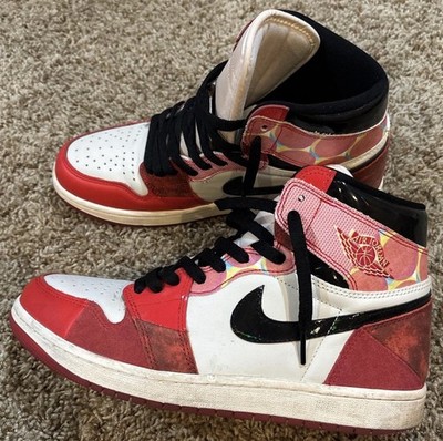 Nike Air Jordan 1 Retro High OG 'Spider-Man: Across the Spider-Verse Size 10