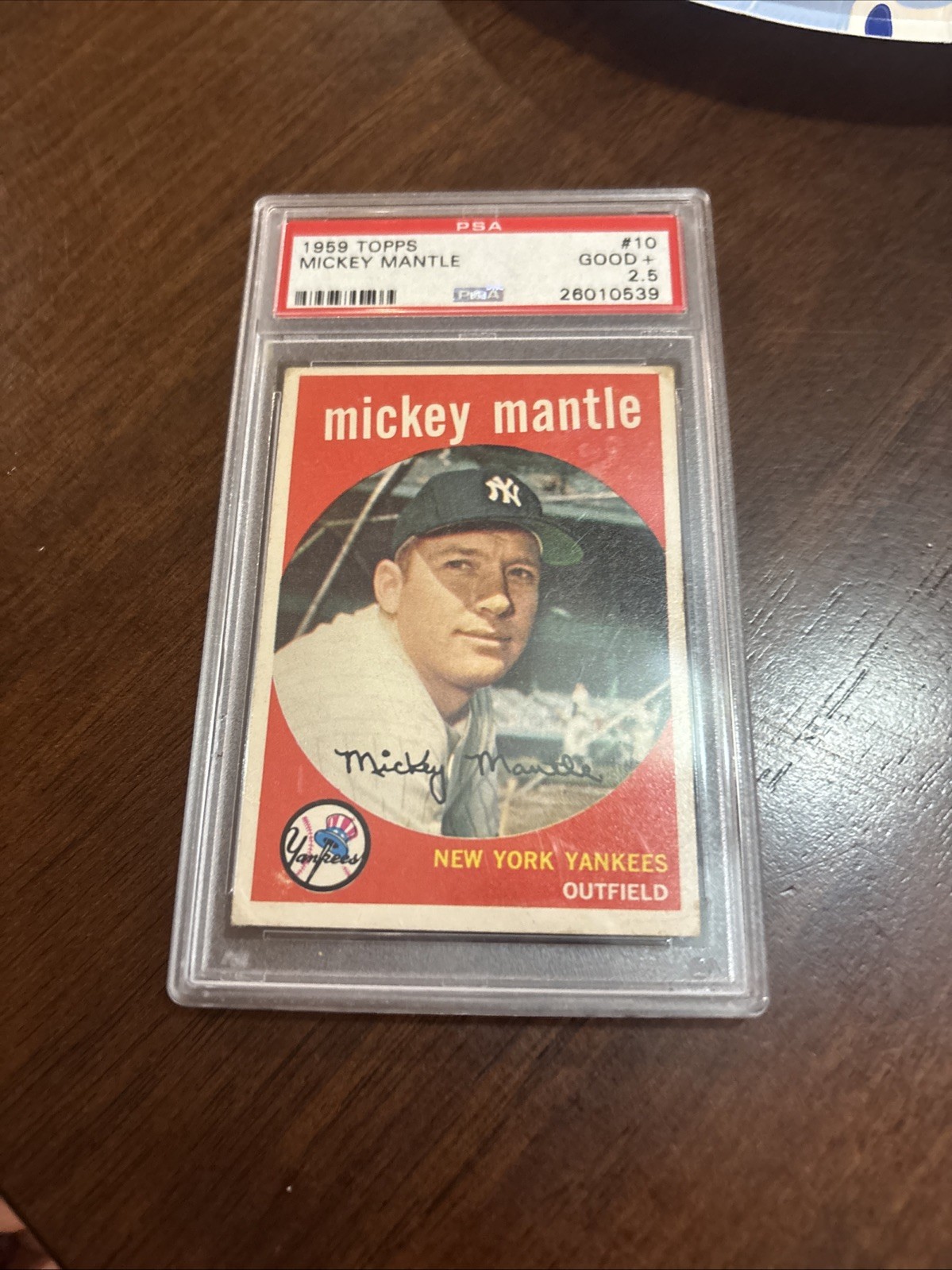 1959 Topps - Mickey Mantle #10