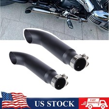 Slip On Exhaust Muffler Tips Black For Bmw R18 R18b R 18 Classic 100 Years 20-25