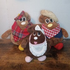 Vintage 1984 Nestle Morsel Family Plush 10 Inch Milky Scotchy Lil Bit