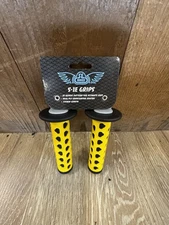 New SE Bikes S-1E Grips “Like Oakley Grips” Black/Yellow￼