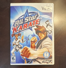THQ All Star Karate Nintendo Wii 2010 E10+ NTSC-U/C Manual Multiplayer