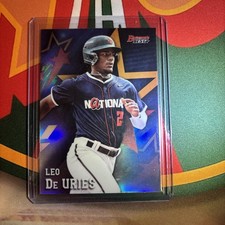 2025 Bowman's Best - Leo De Vries - All-Star Futures Game Refractor - Athletic