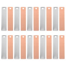 8 Pairs Zinc Anode Strip for Electroplating Plates