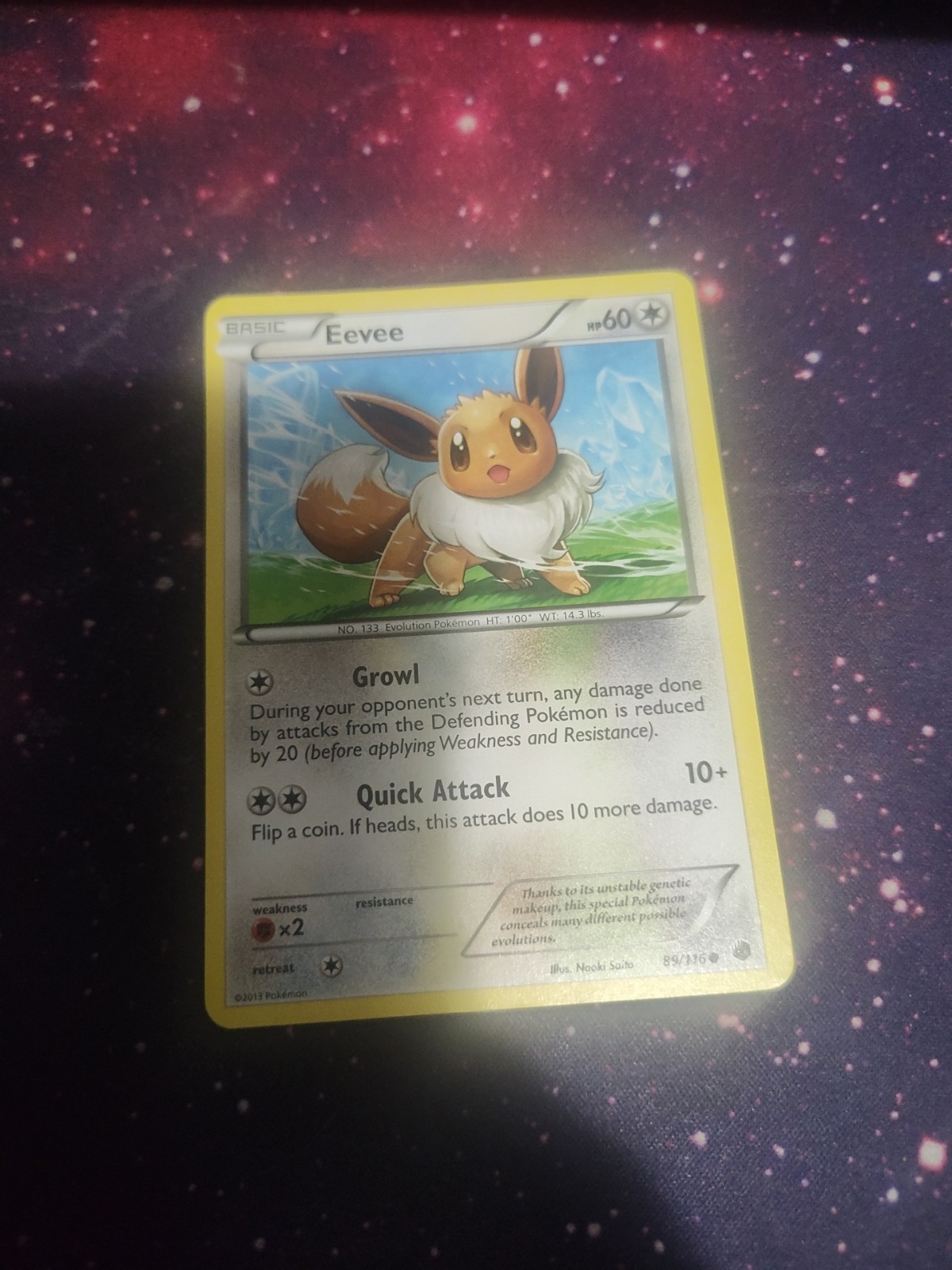 Eevee 89/116 Plasma Freeze Regular