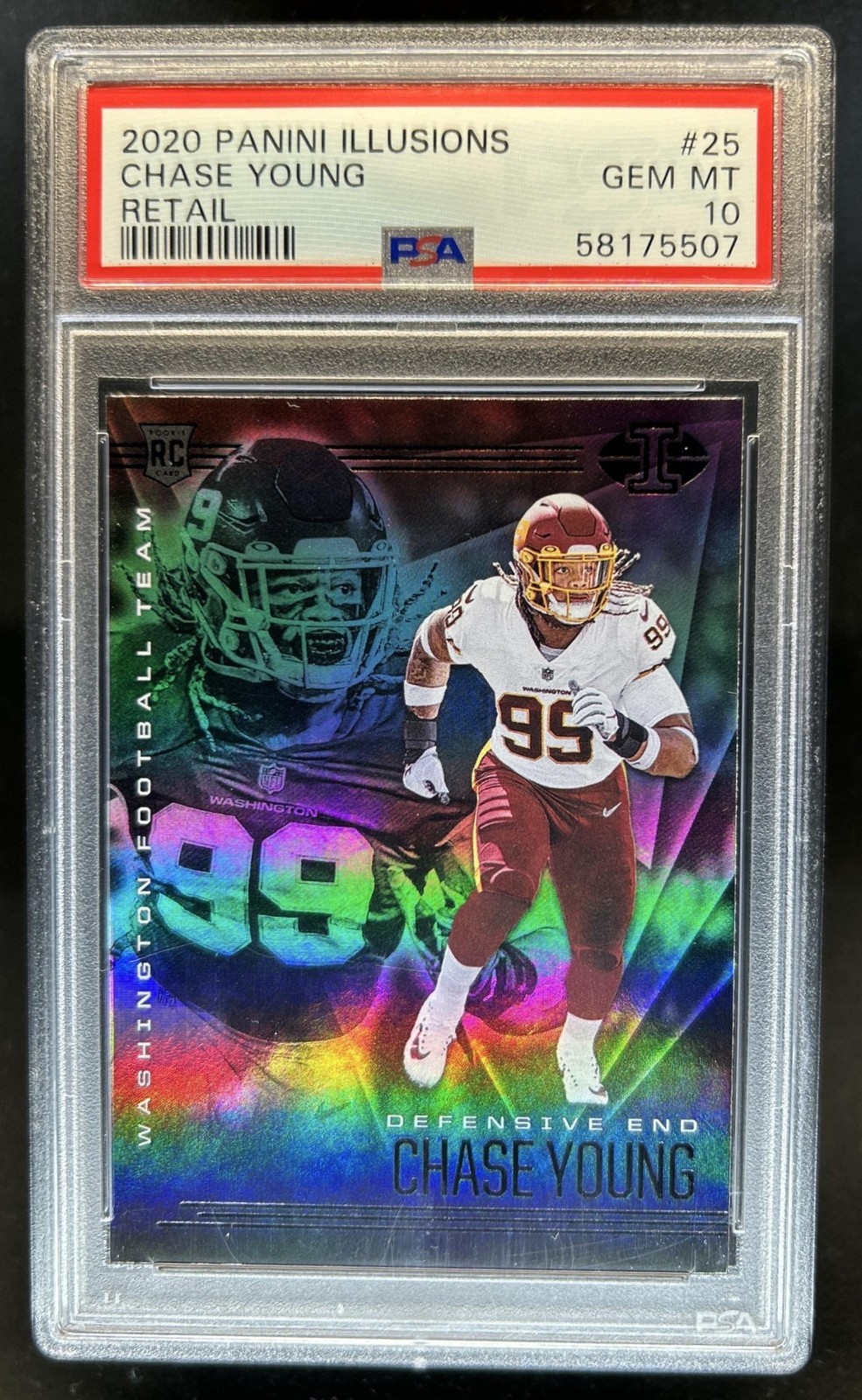 Chase Young Panini Illusions #25 Base