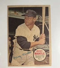 1967 Topps Pin-Ups Mickey Mantle #6 – VG+