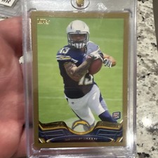 Topps 2013 Gold Border Keenan Allen #435 Rookie Card 0062/2013. rookie card picture
