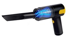 Dunlop Auto Staubsauger 12V Feuerzeuganschluss - Nass und Trocken - Fugen- und B