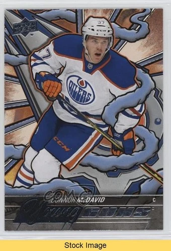2024-25 Upper Deck Series 2 Young Guns Renewed Connor McDavid #201 READ