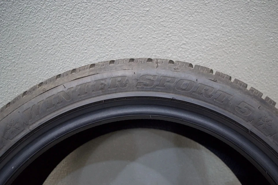 1x Dunlop Winter Sport 5 XL M+S 225 45 R18 95V Winterreifen Reifen 8mm DOT24 TOP - Bild 3 von 4