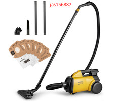3670M Canister Cleaner, Lightweight Powerful Vacuum for Carpets and Hard floors