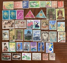 Japan 43 postfrische und gebrauchte Briefmarken (Lot QTMZ1309)