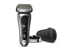 Braun Series 9 Pro Electric Shaver with Power Stand- Black/Silver (9477cc)