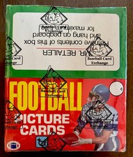 1981 Topps Football Unopened Rack Pack Box BBCE Sealed (Joe Montana Rookie Year)