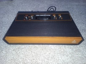 Atari 2600 Console Set With 8 Games Tested and Working See Pics