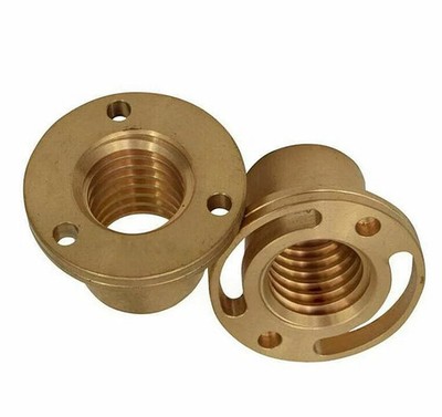 2pcs/1PC Milling Machine X Y Z Axis Longitudinal Brass Feed Nut For BRIDGEPORT