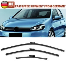 Scheibenwischer Vorne + Hinten Passend Für VW Golf VI 2008-12|SCIROCCO III 08-17