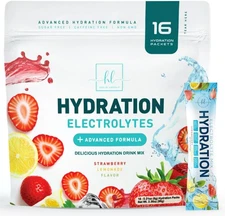 Electrolytes Hydration Packets - Keto Recovery Powder 3.36 Ounce (Pack of 1) 