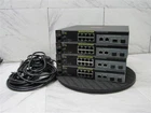 4 x HP Aruba 2530-8 PoE+ JL070A Internal PS 8 Port Fast Ethernet Switch JL070A