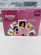 Instax FujiFilm Instax Mini SE Instant Camera Bundle Color- Pink