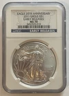 U.S. Mint 2011 American Silver Eagle 25th Anniv 1 oz .999 NGC MS70 ER