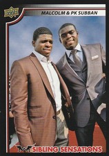 2018-19 Upper Deck Sibling Sensation #SS-5 Malcolm Subban/PK Subban