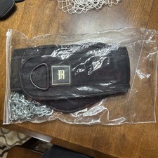 Rimsports Dip and Pull Up Belt with Chain for Weightlifting