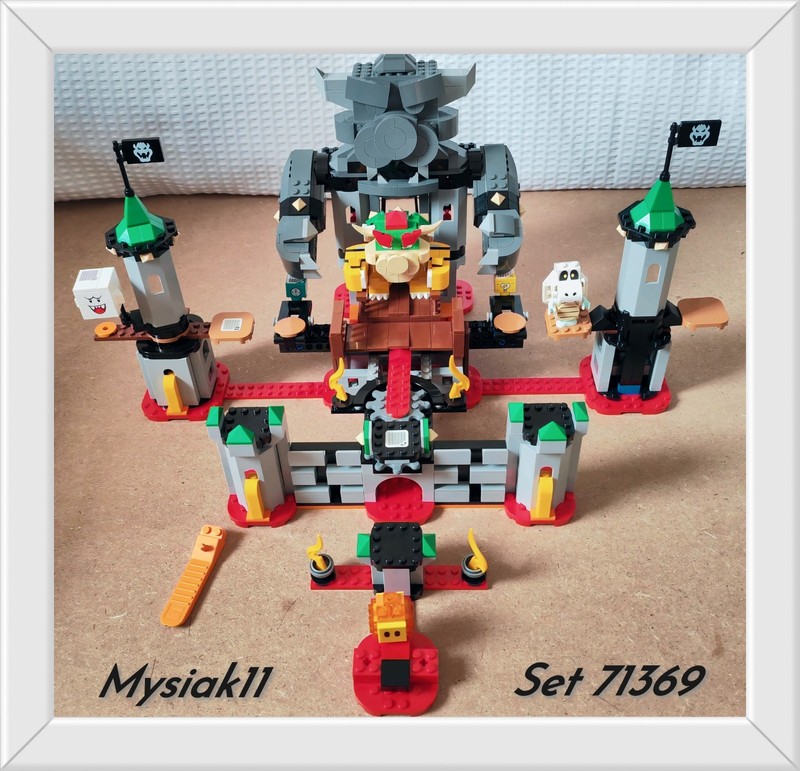 LEGO Super Mario 71369 Bowser's Castle Boss Battle Expansion Set