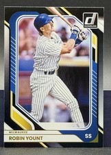 1/1 2026 Donruss Robin Yount Black 1/1 - Brewers HoF