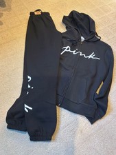 New Victorias Secret Pink Women's Tracksuit Set 2pc