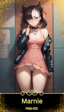 Marnie - Beautiful Sexy Waifu Card -Custom DIY Fan Art Card PW3-072