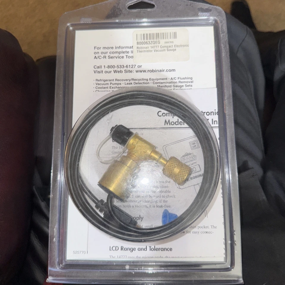 Medidor electrónico de vacío Robinair modelo 14777 Foto 2 de 4