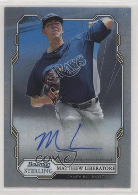 2019 Bowman Sterling Prospect Matthew Liberatore #BSPA-ML Auto 4l3