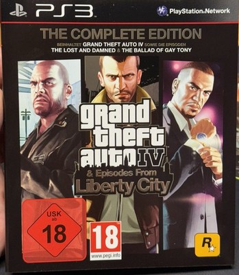 GTA IV Grand Theft Auto IV 4 The Complete Edition Episodes From Liberty City