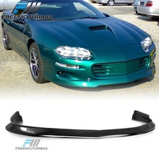 Fit 98-02 Chevy Camaro 2-door Evo Style Front Bumper Lip Spoiler Splitter Kit Pu Fit 98-02 Chevy Camaro 2-door Evo Style Front Bumper Lip Spoiler Splitter Kit Pu