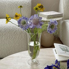 Vaso Per Fiori In Vetro, Moderno Ed Elegante, Decorativo, Per Veranda,