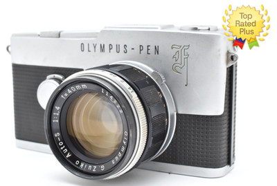   [Exc+5] OLYMPUS PEN F 35mm Half Frame G.ZUIKO AUTO-S 40mm f1.4 aus JAPAN
