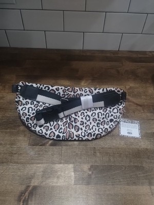 LOVE Brighton Wild Cat Belt Bag Womens Brown White Leopard Animal Print BRIGHTON Wild Cat Belt Bag Cream Brown Leopard Print Nylon  main image 2