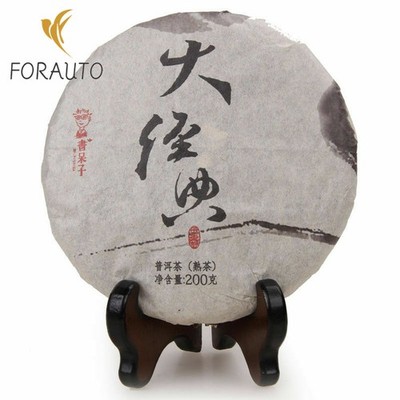 Big Classic * 2018 Chinese Pu-erh Tea DR.PUER TEA Puerh Tea Aged Ripe Pu er 200g