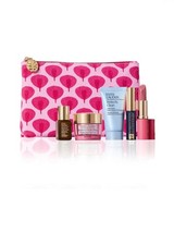 Estee Lauder 6pc Skincare/Makeup/Bag. Travel Size. New In Sealed Plastic 
