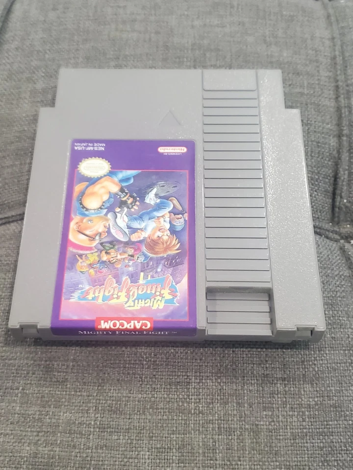 Mighty Final Fight (Nintendo NES, 1993) Authentic & Tested - Image 3 of 4