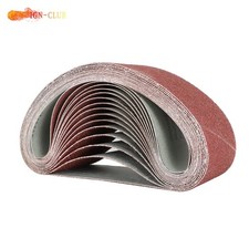 Aluminium Oxide Sander Sanding Belts 15 Pack Mix 4Inch x 24Inch 40 80 120 Grit