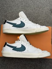 Nike Blazer Low 77 Split Swoosh Aquamarina Men's Trainers Size UK 7