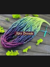 Alice Dreads Pre-Looped Synthetic Hair Extensions Colored Dreadlocks